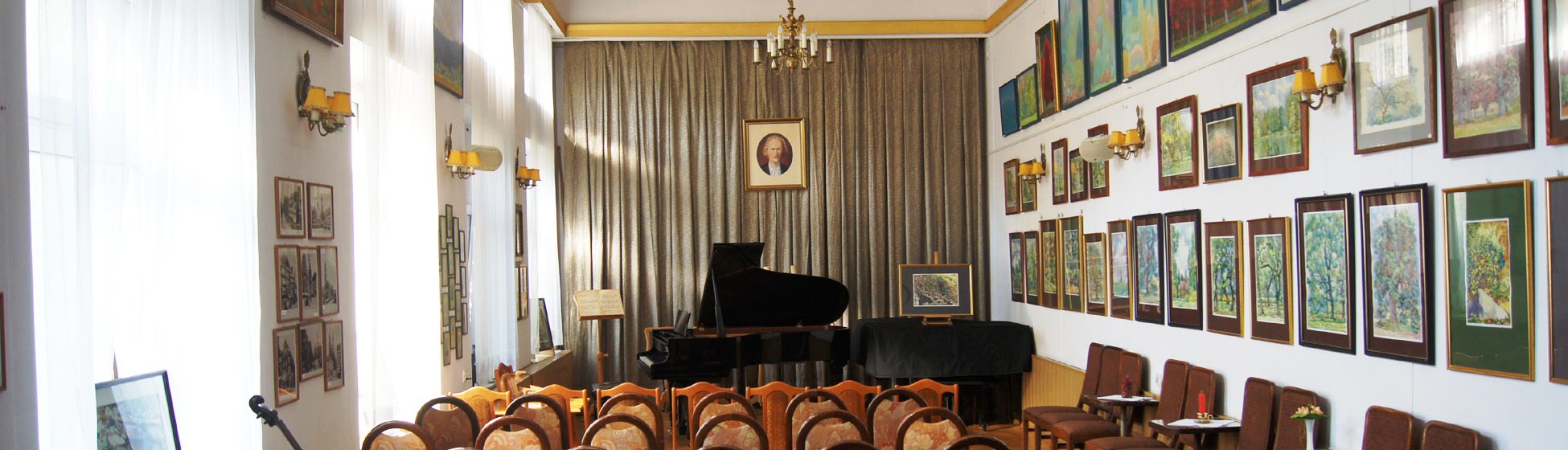 Klub Muzyki i Litratury we Wrocławiu. Sala koncertowa.