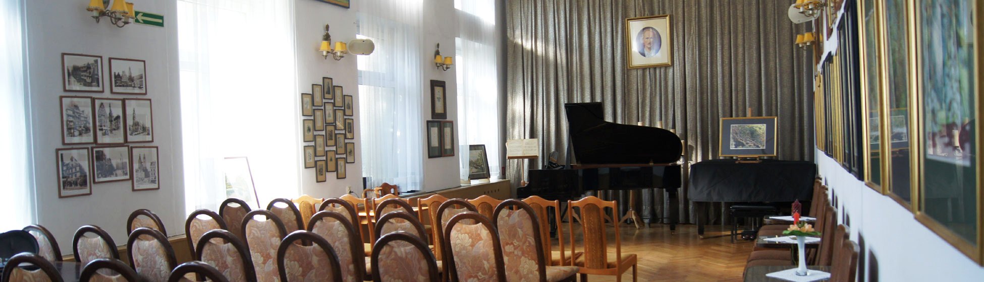 Klub Muzyki i Litratury we Wrocławiu. Sala koncertowa.